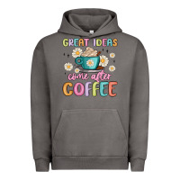 Pigment Tornado great ideas come after coffee Urban Hoodie - MaliasSmallBusiness