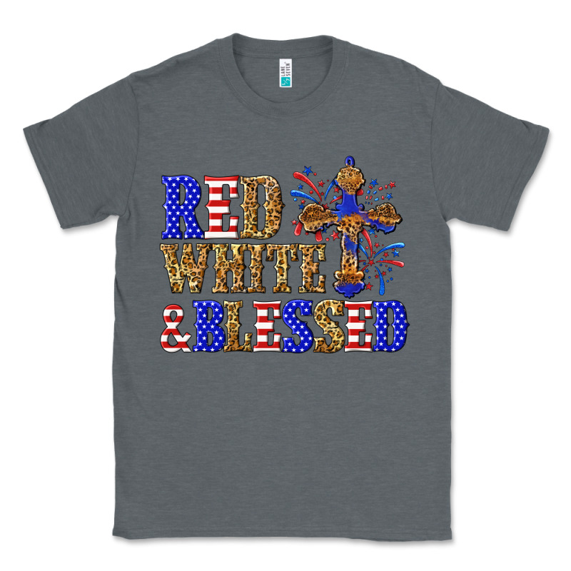Red White And Blessed Classic Tee by texasbilliewilder | Teevron