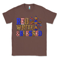 Chestnut red white and blessed Classic Tee - texasbilliewilder