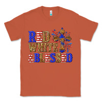 Copper red white and blessed Classic Tee - texasbilliewilder