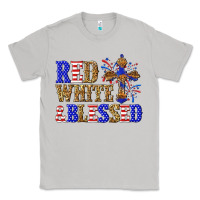Moon Dust red white and blessed Classic Tee - texasbilliewilder