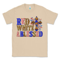 Mushroom red white and blessed Classic Tee - texasbilliewilder