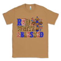 Toasted Coconut red white and blessed Classic Tee - texasbilliewilder