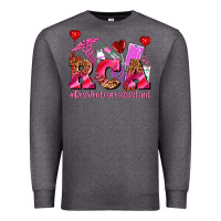 Charcoal Heather valentines day rca resident care assistant Premium Sweatshirt - AdoDesignShop