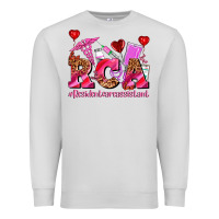 Dove Grey valentines day rca resident care assistant Premium Sweatshirt - AdoDesignShop