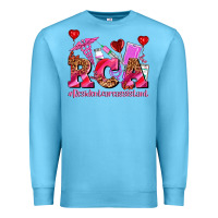 Ocean Blue valentines day rca resident care assistant Premium Sweatshirt - AdoDesignShop