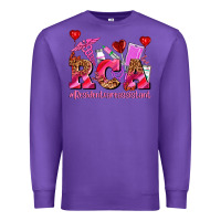 Purple valentines day rca resident care assistant Premium Sweatshirt - AdoDesignShop
