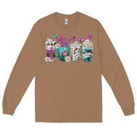 Toasted Coconut blessed coffee cups Long Sleeve Tee - texasbilliewilder