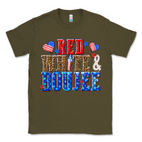 Army Green red white and boujee billie wilder Classic Tee - texasbilliewilder