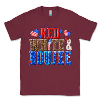 Burgundy red white and boujee billie wilder Classic Tee - texasbilliewilder