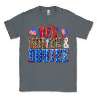 Charcoal Heather red white and boujee billie wilder Classic Tee - texasbilliewilder