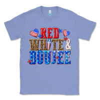 Colony Blue red white and boujee billie wilder Classic Tee - texasbilliewilder