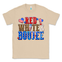 Mushroom red white and boujee billie wilder Classic Tee - texasbilliewilder