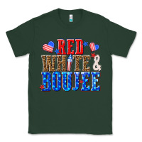 Sports Green red white and boujee billie wilder Classic Tee - texasbilliewilder
