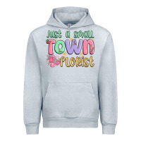 Heather Grey just a small town florist Urban Hoodie - MaliasSmallBusiness