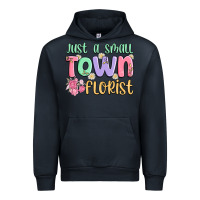 Navy just a small town florist Urban Hoodie - MaliasSmallBusiness