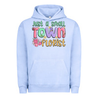 Pigment Grape Ice just a small town florist Urban Hoodie - MaliasSmallBusiness