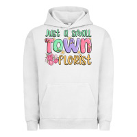 Pigment Lunar Rock just a small town florist Urban Hoodie - MaliasSmallBusiness
