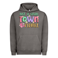 Pigment Tornado just a small town florist Urban Hoodie - MaliasSmallBusiness
