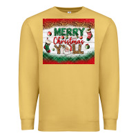 Antique Gold merry christmas y'all tumbler Premium Sweatshirt - BundleAndBundleShop