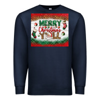 Navy merry christmas y'all tumbler Premium Sweatshirt - BundleAndBundleShop
