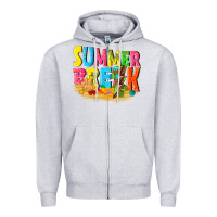 Summer Break Zipper Hoodie | Teevron