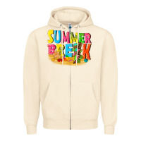 Sandshell summer break Zipper Hoodie - texasbilliewilder