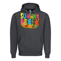 Smoke summer break Zipper Hoodie - texasbilliewilder