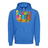 True Royal summer break Zipper Hoodie - texasbilliewilder