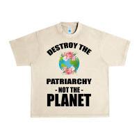 Sandshell Destroy the patriarchy not the planet Urban Heavy Tee - Bettercallsaul