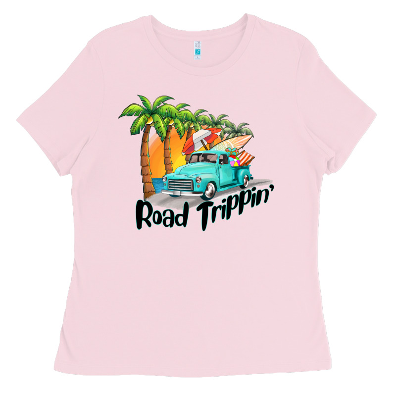 Road Trippin Ladies Tee by BarkalooDesign | Teevron