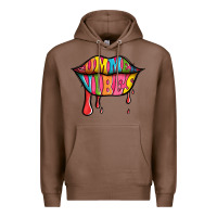Chestnut summer vibes lips Premium Hoodie - Jasminsmagicworld