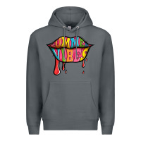 Rock summer vibes lips Premium Hoodie - Jasminsmagicworld