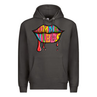 Smoke summer vibes lips Premium Hoodie - Jasminsmagicworld