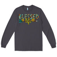 Smoke blessed life western Long Sleeve Tee - texasbilliewilder