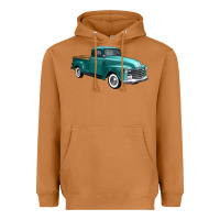 Meerkat western truck 34 view Heavyweight Hoodie - FaDigitalArtStudio