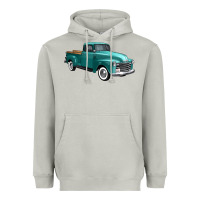 Moon Dust western truck 34 view Heavyweight Hoodie - FaDigitalArtStudio