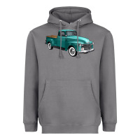 Storm western truck 34 view Heavyweight Hoodie - FaDigitalArtStudio