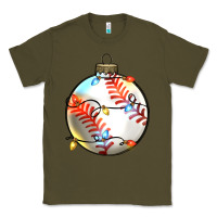 Army Green christmas baseball Classic Tee - Zillion Design Studio
