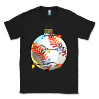 Black christmas baseball Classic Tee - Zillion Design Studio