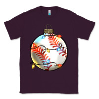 Plum christmas baseball Classic Tee - Zillion Design Studio