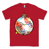 Red christmas baseball Classic Tee - Zillion Design Studio
