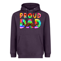 Plum proud dad Heavyweight Hoodie - HRA Design Shop