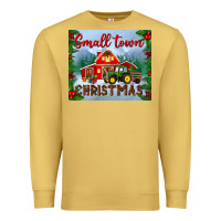 Antique Gold small town christmas mousepad Premium Sweatshirt - BundleAndBundleShop