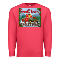 Cardinal small town christmas mousepad Premium Sweatshirt - BundleAndBundleShop