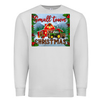 Dove Grey small town christmas mousepad Premium Sweatshirt - BundleAndBundleShop