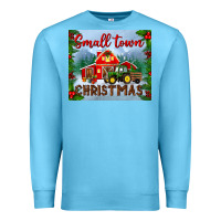 Ocean Blue small town christmas mousepad Premium Sweatshirt - BundleAndBundleShop