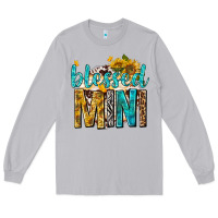 Moon Dust blessed mini with sunflowers Long Sleeve Tee - texasbilliewilder