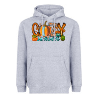 Heather Grey cozy season Heavyweight Hoodie - RacoonDesign