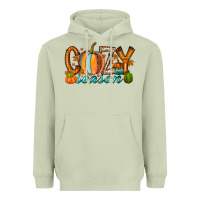 Matcha cozy season Heavyweight Hoodie - RacoonDesign